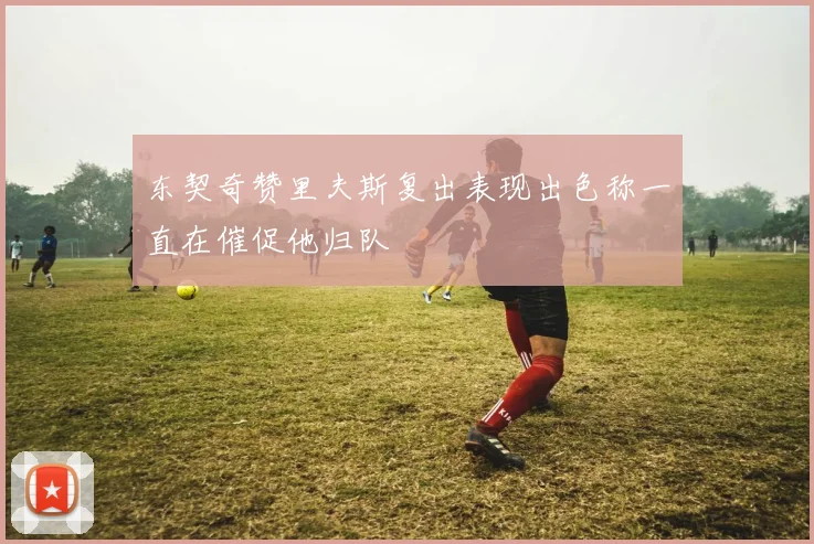 东契奇赞里夫斯复出表现出色称一直在催促他归队