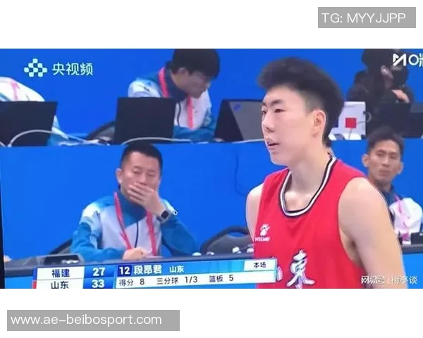 全运U22男篮四分之一决赛山东队凭段昂君出色表现战胜浙江队晋级半决赛